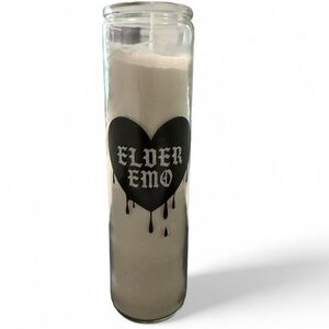 Brand New Elder Emo Prayer Candle. 8 inches tall.
